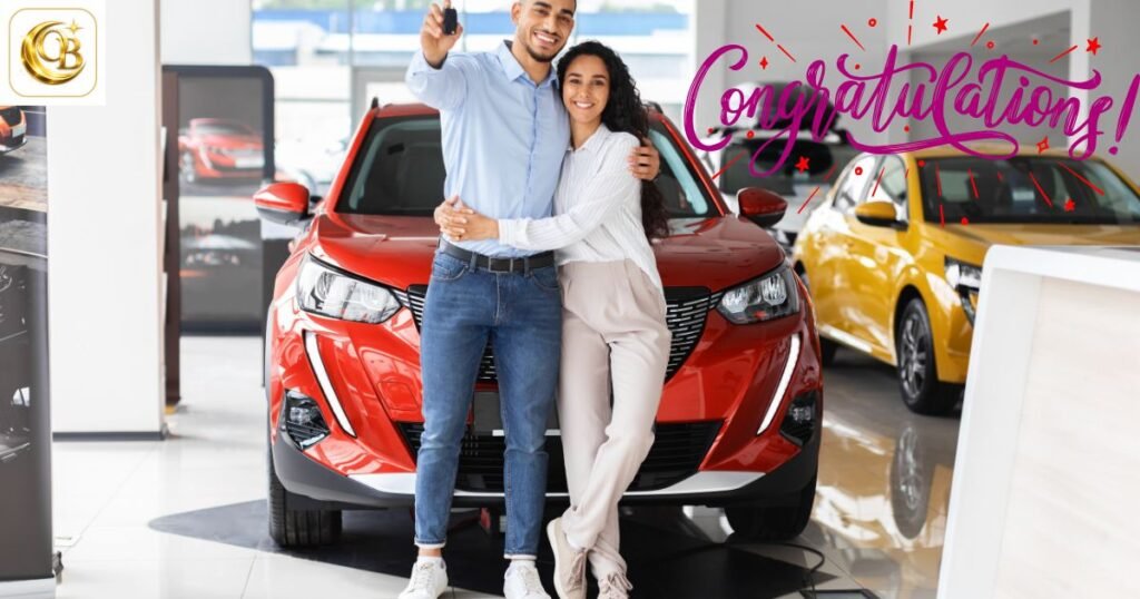 Congratulations on your new car