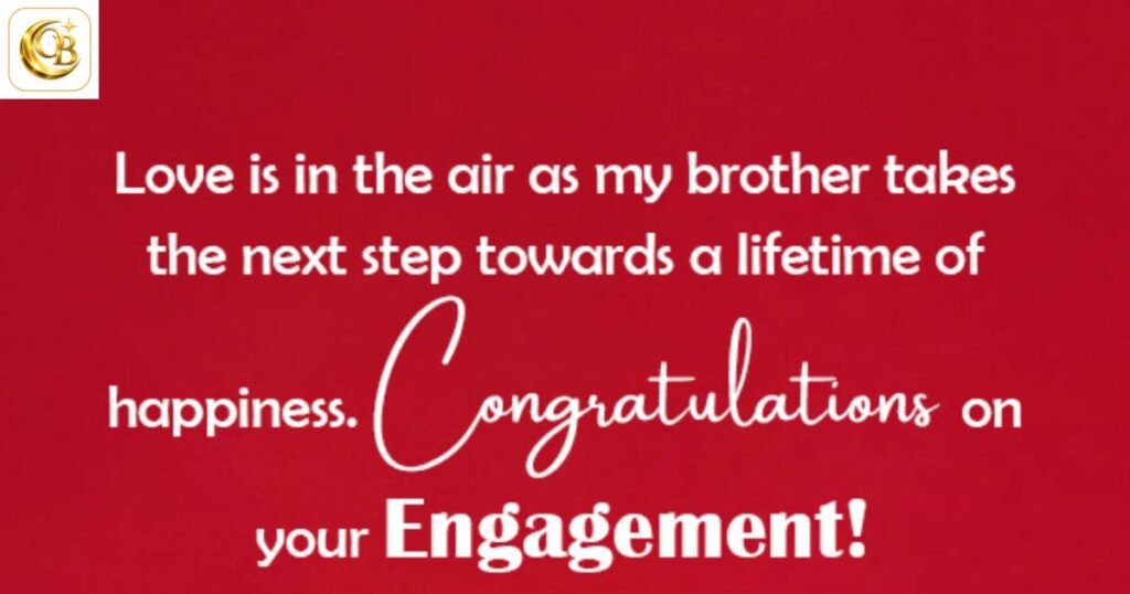 engagement wishes for brother