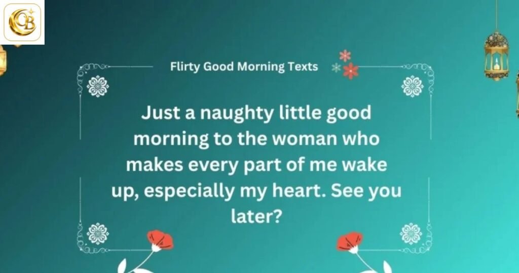 good morning text for him