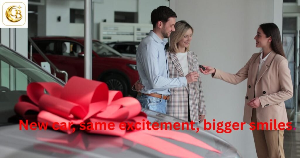 Congratulations on your new car