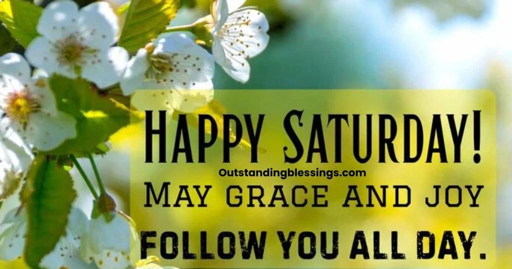 Saturday good morning