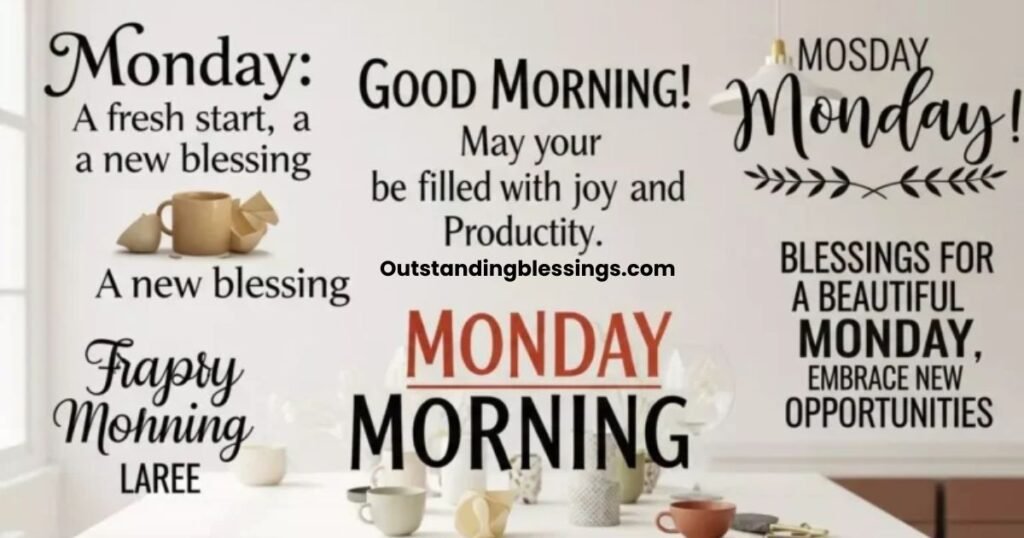 Good Monday Morning Blessings and Prayers