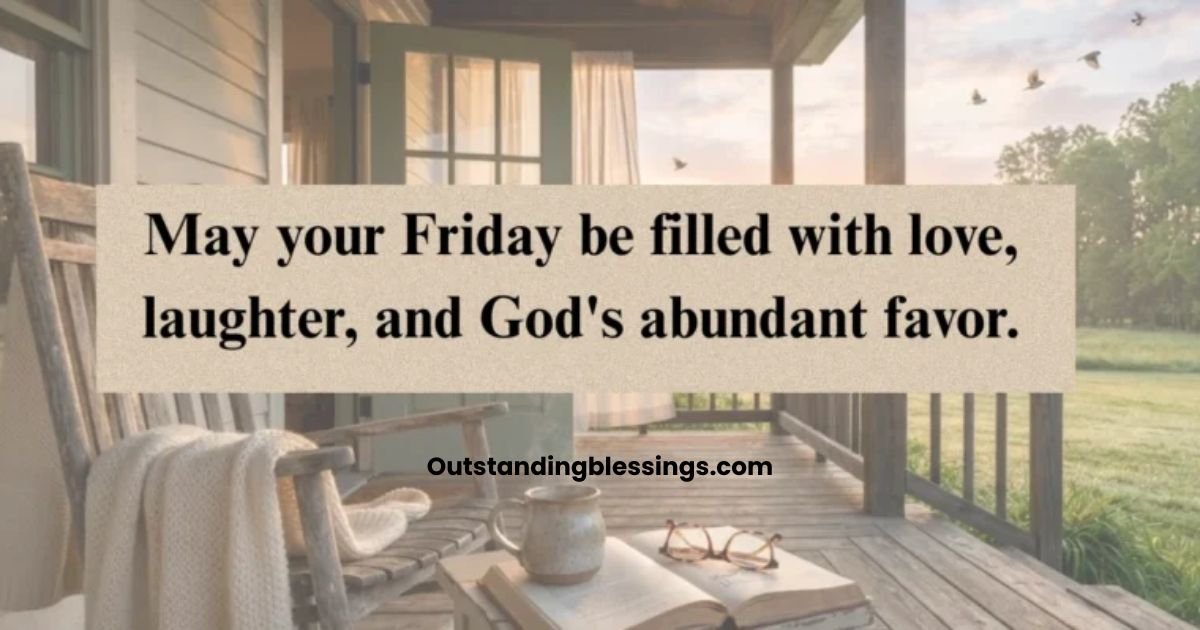 Morning Friday Blessings