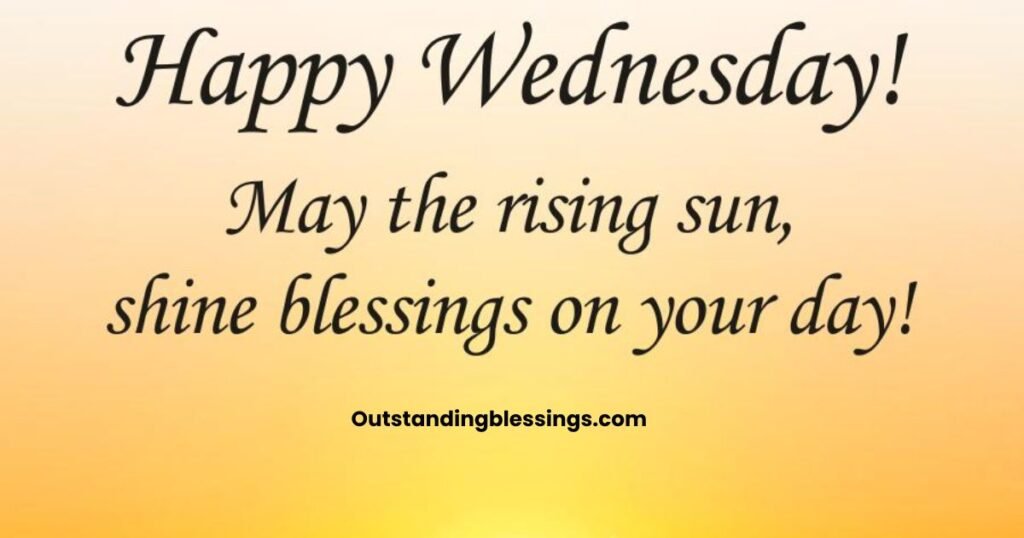 good morning wednesday blessings
