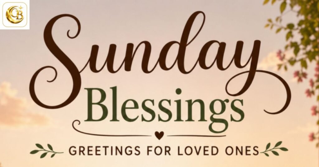 sunday blessings