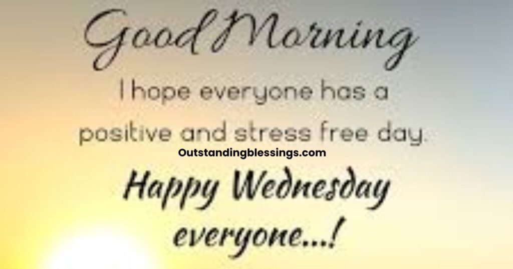 good morning wednesday blessings