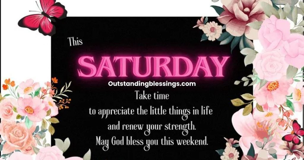Saturday good morning