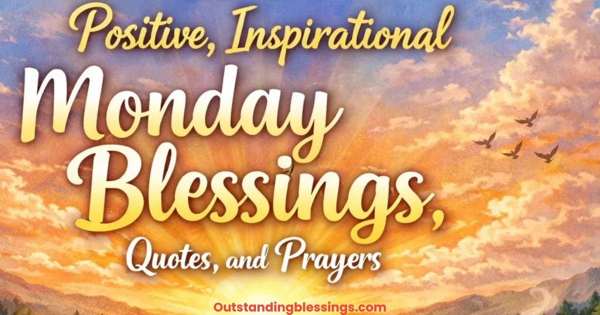 inspirational monday blessings