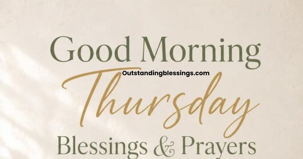 Thursday morning greetings