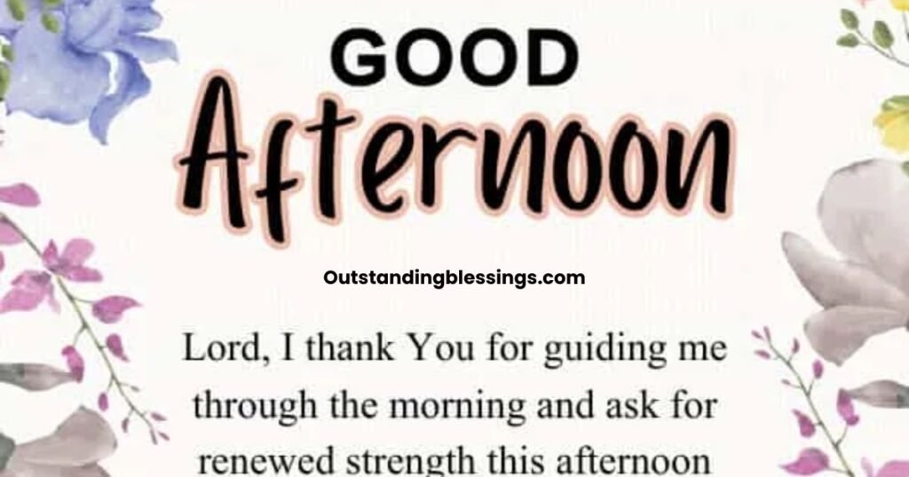 afternoon monday blessings