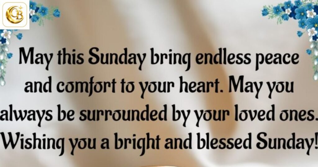 sunday blessings