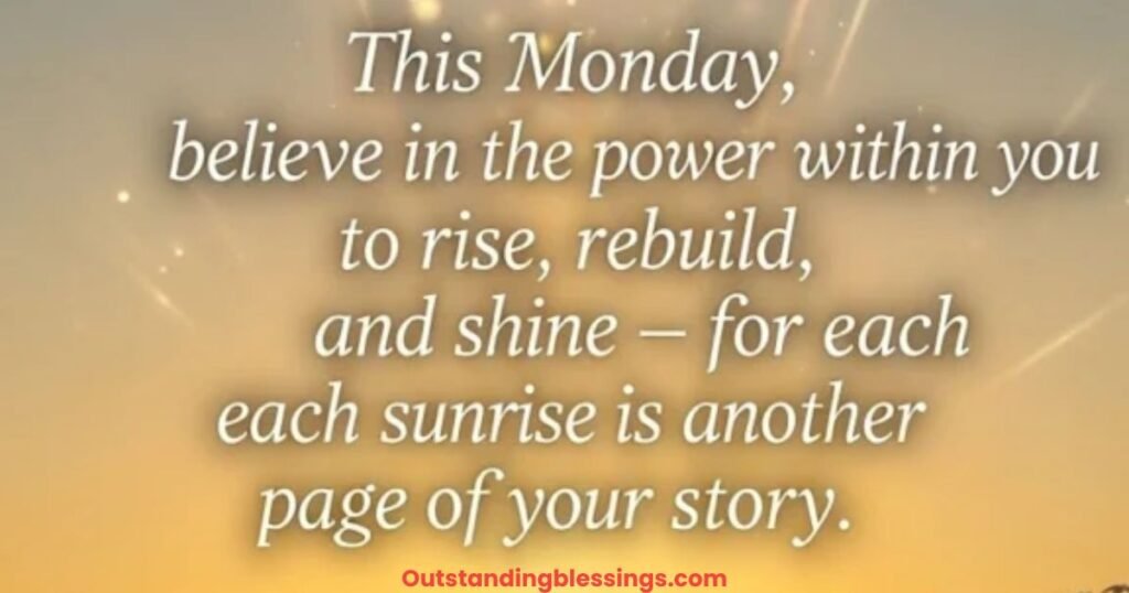 inpirational monday blessings