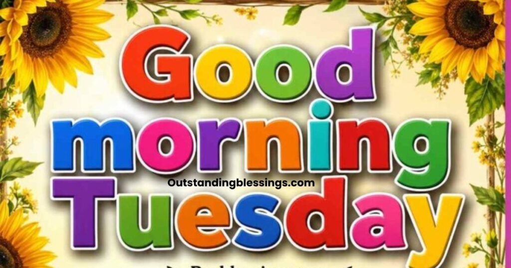 good tuesday mroning blessings