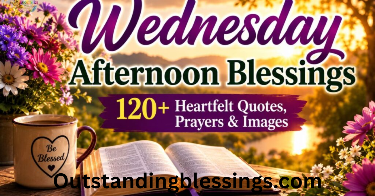 Wednesday Afternoon Blessings