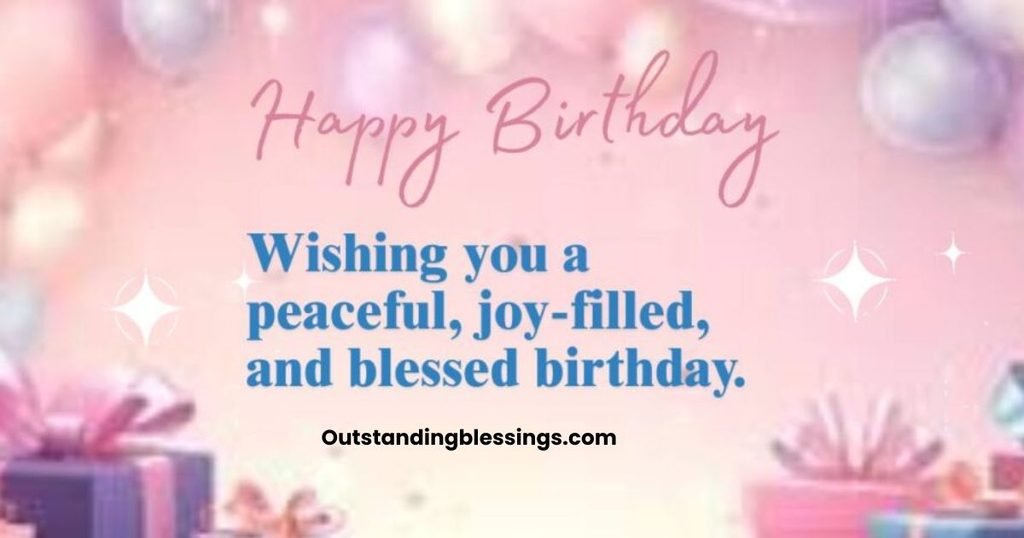 birthday blessings