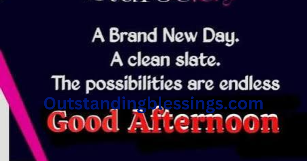 Thursday afternoon blessings