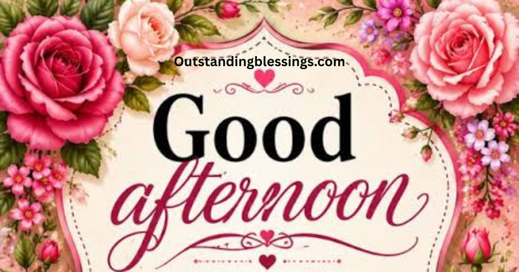 Friday Afternoon Blessings