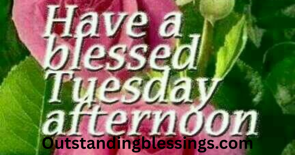 Tuesday Afternoon Blessings