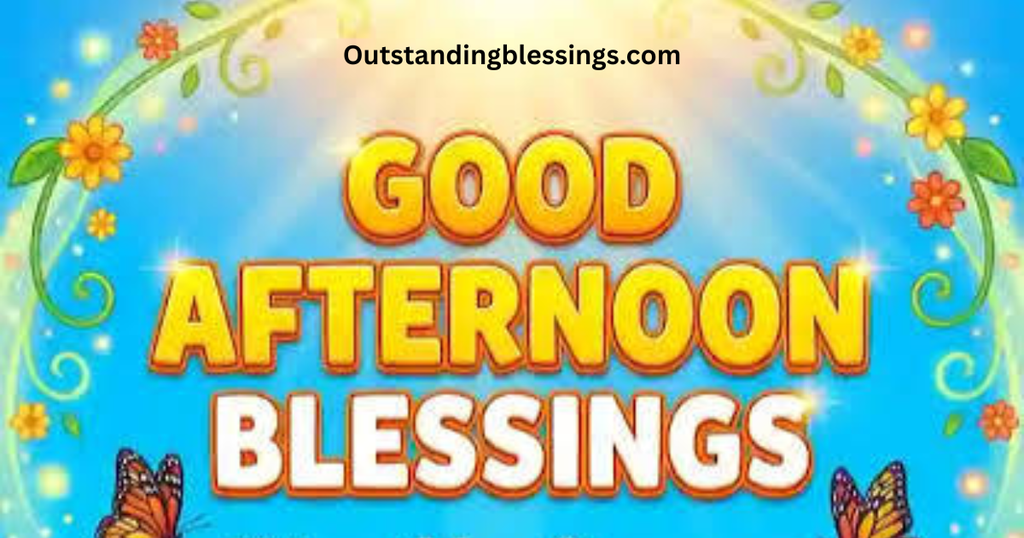 Friday Afternoon Blessings