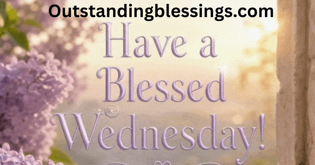 Wednesday Afternoon Blessings