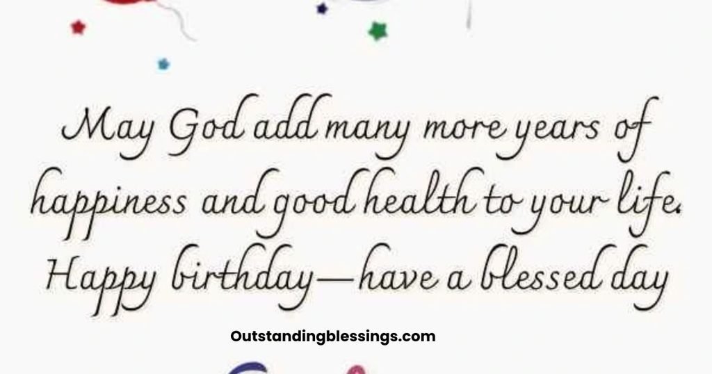 birthday blessings