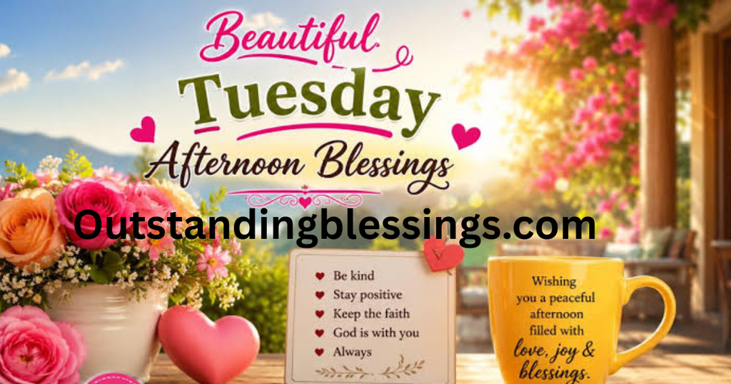 Tuesday Afternoon Blessings
