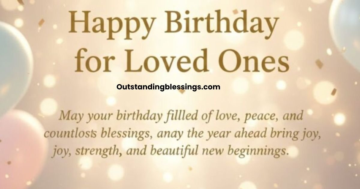 Birthday Blessings